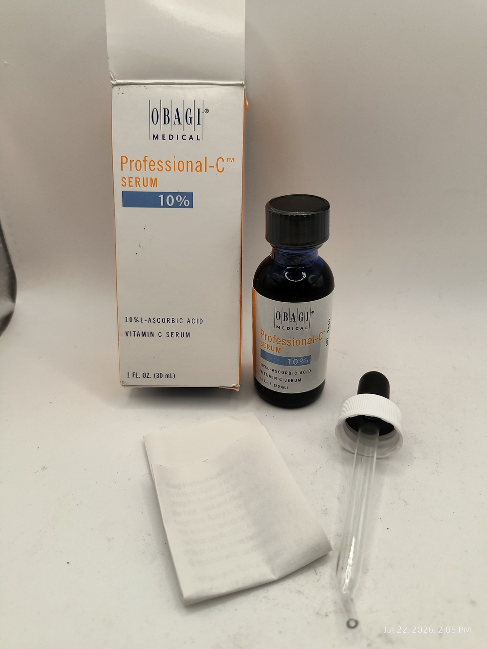 Obagi Professional-C Serum 10% Sealed Bottle